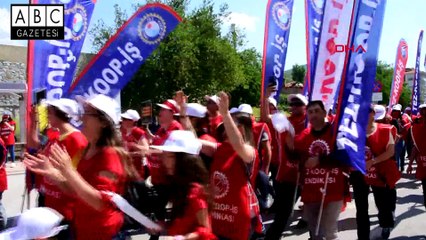 Muğla renkli 1 Mayıs kutlaması