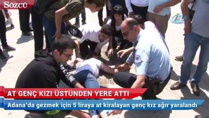 At genç kızı üstünden yere attı