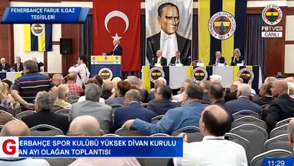 Ali Koç sahneye çağrılınca Yıldırım sinirden bakın ne dedi