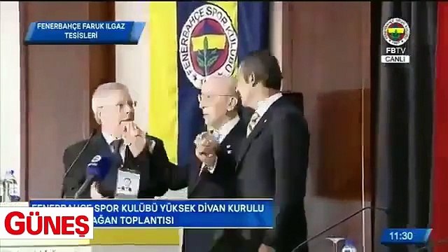 Fenerbahçe'de tarihi buluşma... Böyle tokalaştılar