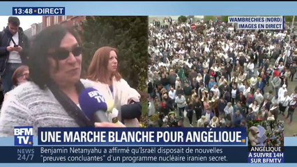 Vive émotion à Wambrechies pour la marche blanche en hommage à Angélique