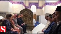 Cumhurbaşkanı Erdoğan�dan Mir-i Arab ziyaretinde Kur�an okudu