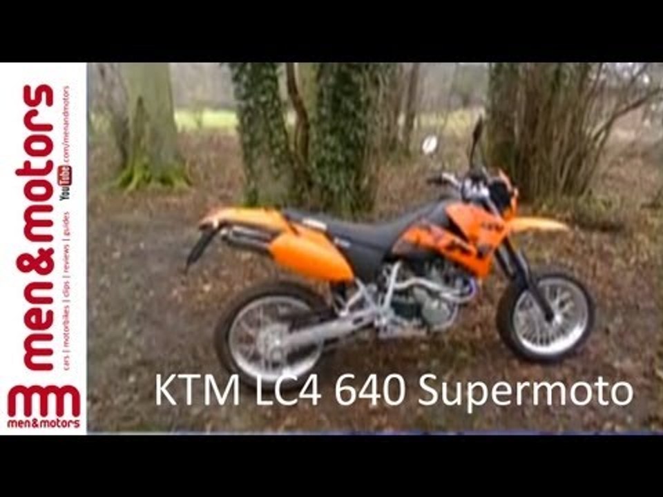 KTM LC4 640 Supermoto Review (2003)