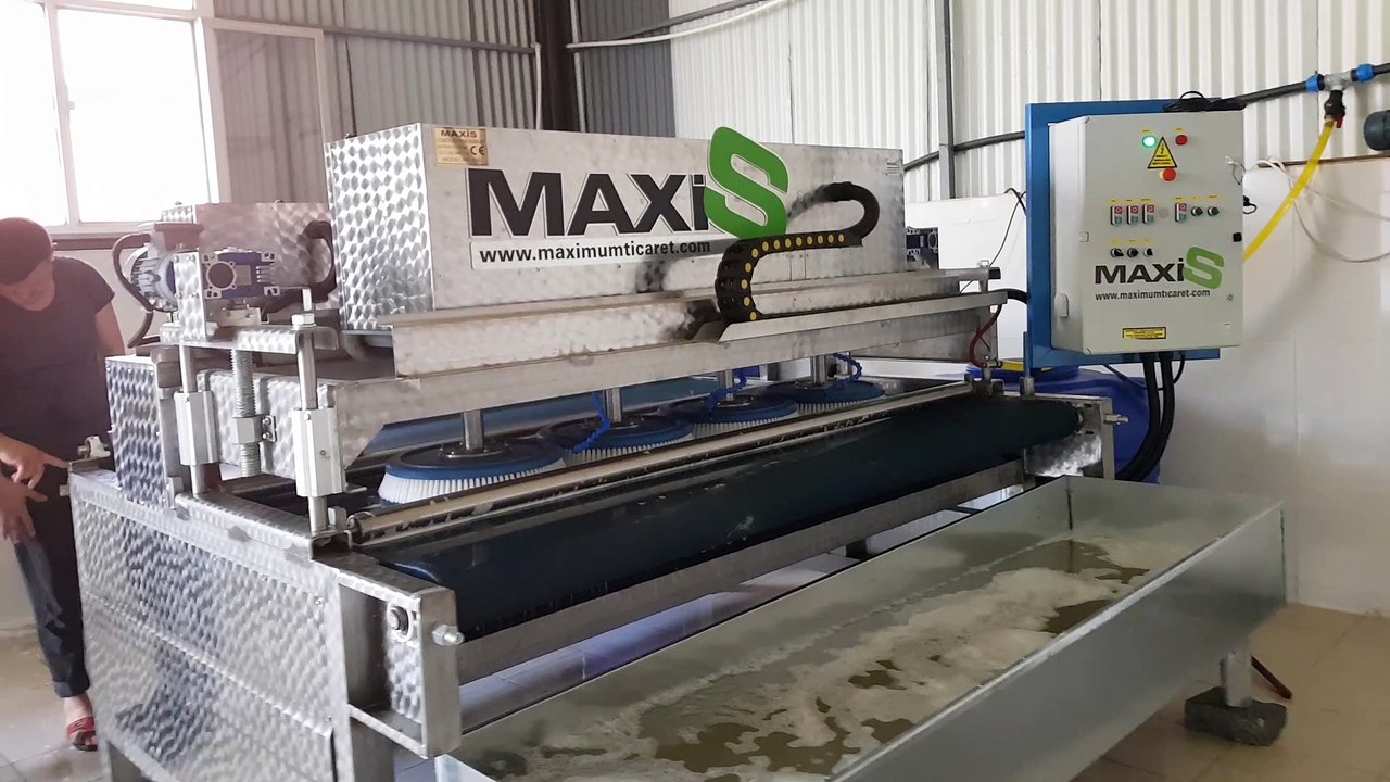 otomatik halı yıkama makinası,halı sıkma makinası maxis