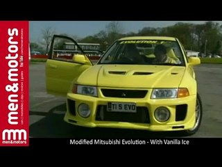 Modified Mitsubishi Evolution - With Vanilla Ice