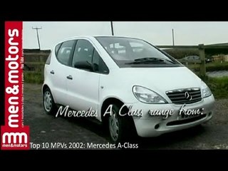 Top 10 MPVs 2002: Mercedes A-Class