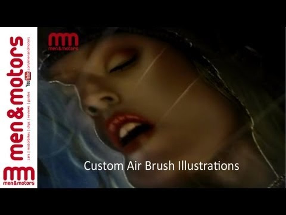 Waldron Motorcycles: Custom Air Brush Illustrations