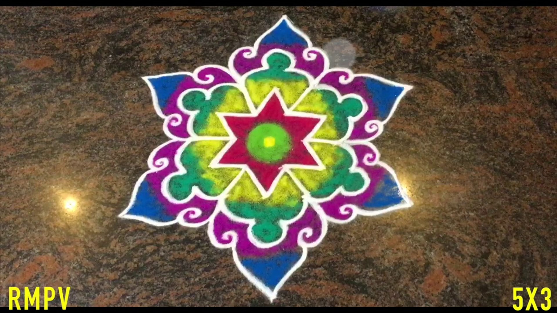 Kolam simple rangoli Simple Rangoli