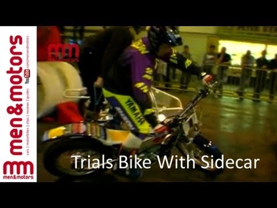 Trials Bike With Sidecar