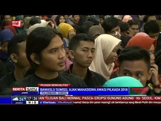 Bawaslu Sumsel Ajak Mahasiswa Ikut Awasi Jalannya Pilkada