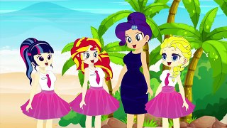 One Two Three Four Five Popular Kids Songs by Equestria Girls Costume design For beautiful Mermaid
