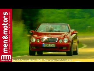 Top 10 Convertibles 2001: Mercedes CLK Cabriolet