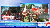 Chilenos salieron a las calles para conmemorar el Día del Trabajo con movilizaciones
