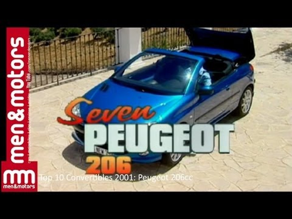 Top 10 Convertibles 2001: Peugeot 206cc