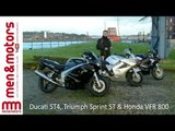 Sports Tourers Review: Ducati ST4, Triumph Sprint ST & Honda VFR 800