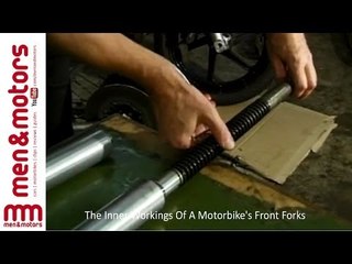 The Inner Workings Of A Motorbike's Front Forks