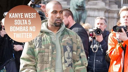 As cinco revelações que Kanye West fez em seu Twitter