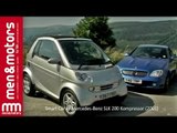 Smart Car vs Mercedes-Benz SLK 200 Kompressor (2001)