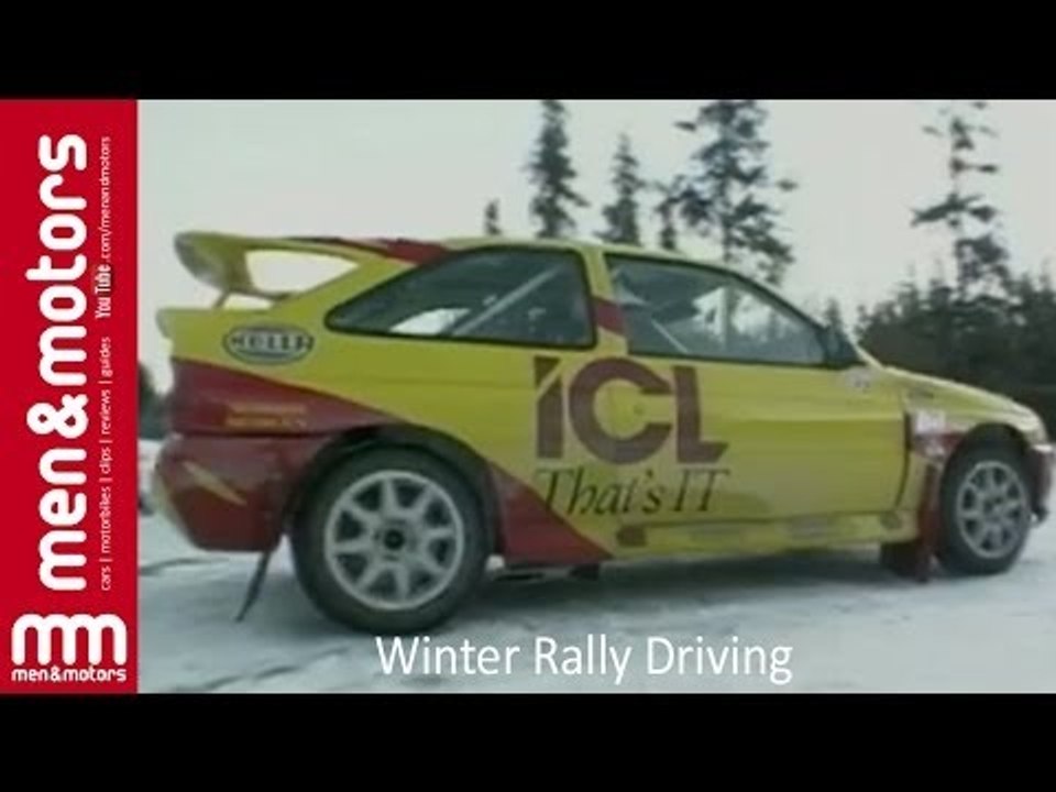 Winter Rally Driving