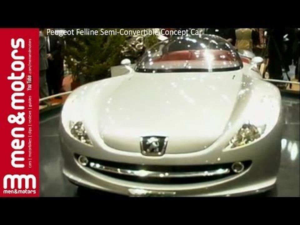 Peugeot Felline Semi-Convertible Concept Car