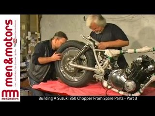 Building A Suzuki 850 Chopper From Spare Parts - Part 3