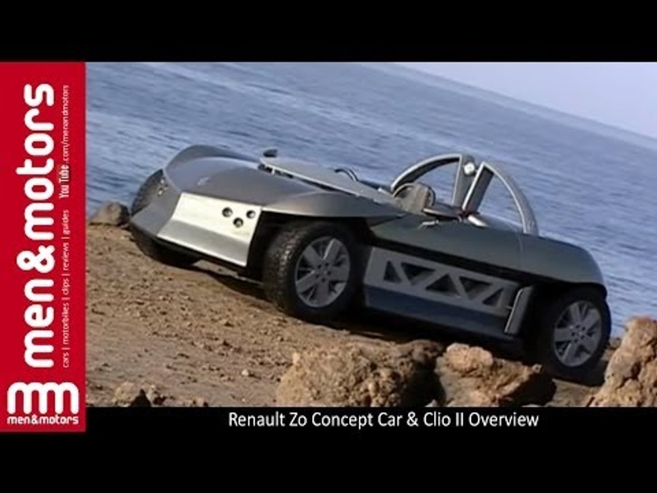 Renault Zo Concept Car & Clio II Overview