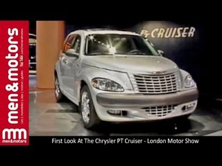 First Look At The Chrysler PT Cruiser - London Motor Show