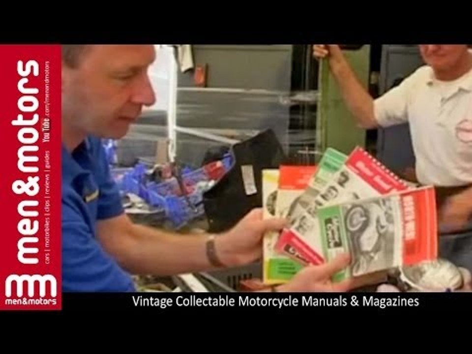 Vintage Collectable Motorcycle Manuals & Magazines
