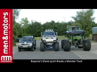 Boyzone's Shane Lynch Breaks a Monster Truck