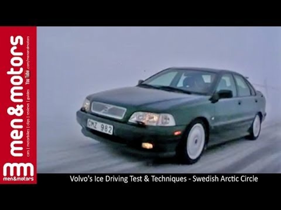 Volvo's Ice Driving Test & Techniques - Swedish Arctic Circle