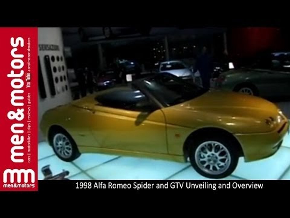 1998 Alfa Romeo Spider and GTV Unveiling and Overview