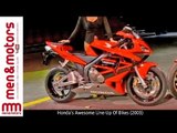 Honda's Awesome Line-Up Of Bikes (2003)