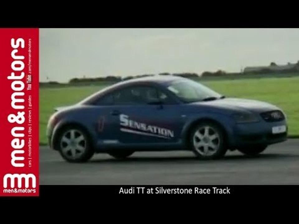 Audi TT at Silverstone Race Track