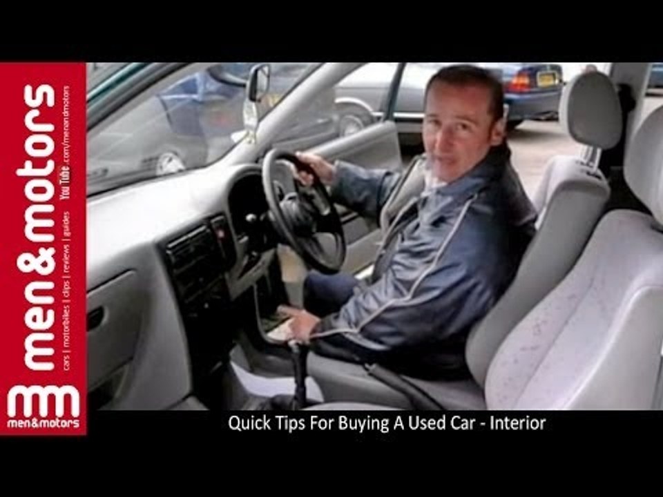 Quick Tips For Buying A Used Car - Interior