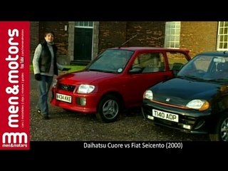 Daihatsu Cuore vs Fiat Seicento (2000)