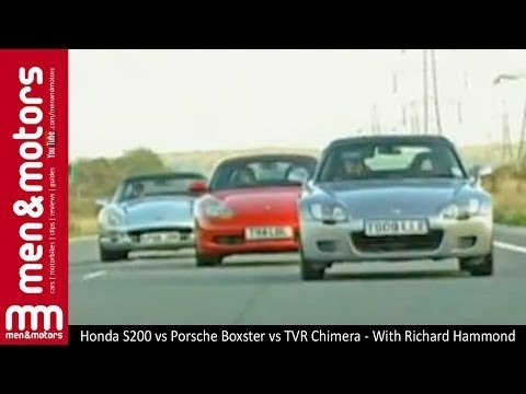 Honda S2000 vs Porsche Boxster vs TVR Chimera - With Richard Hammond