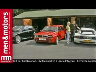 Best Car Combination? - Mitsubishi Evo + Lancia Integrale + Ferrari Testarossa
