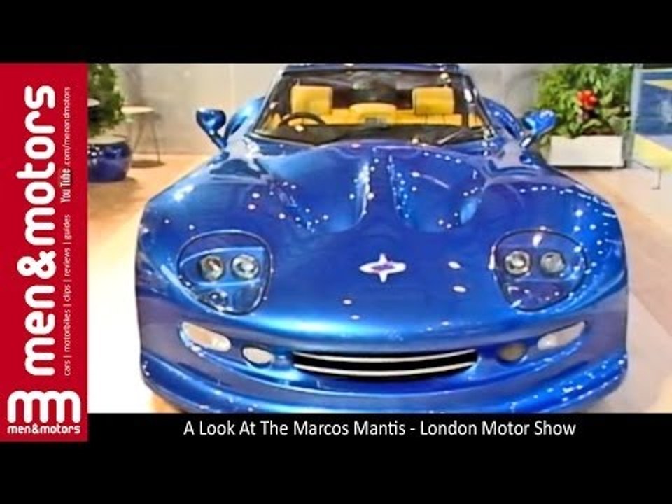 A Look At The Marcos Mantis - London Motor Show