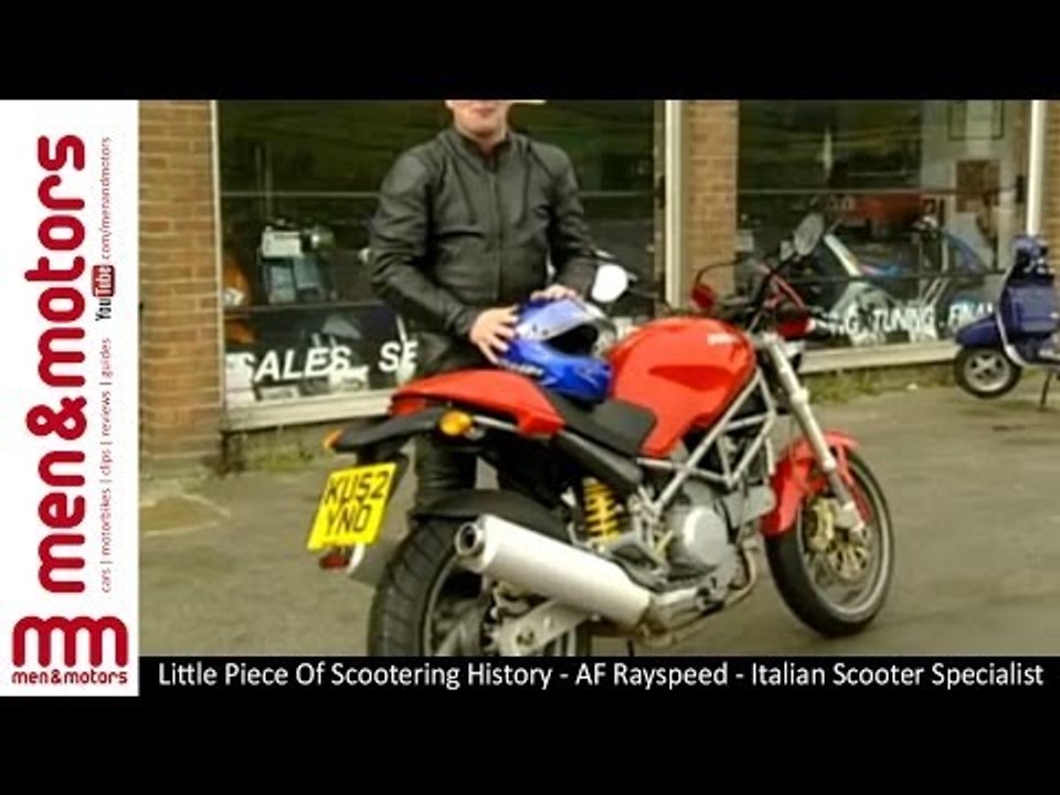 Little Piece Of Scootering History - AF Rayspeed - Italian Scooter Specialist