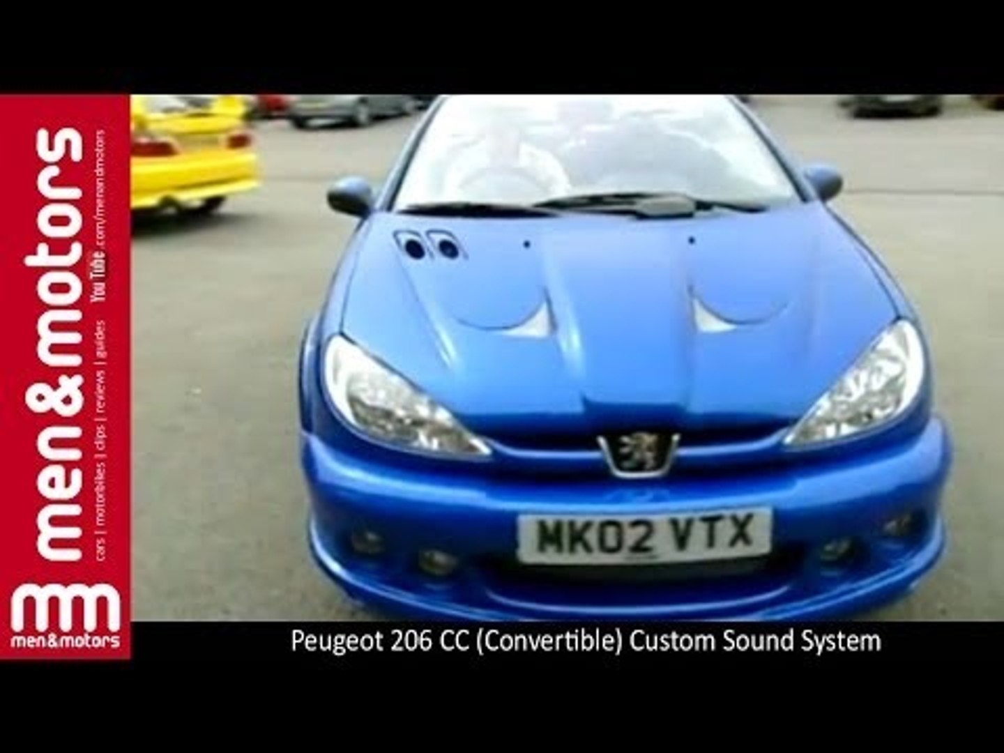 Peugeot 206 CC (Convertible) Custom Sound System - video Dailymotion