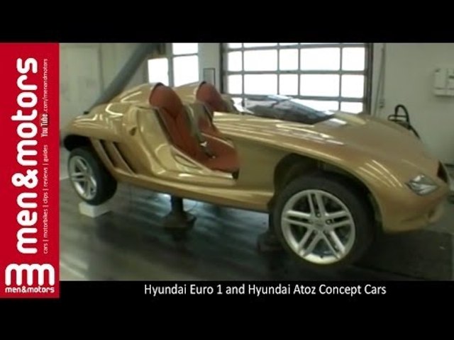 Hyundai Euro 1 and Hyundai Atoz Concept Cars