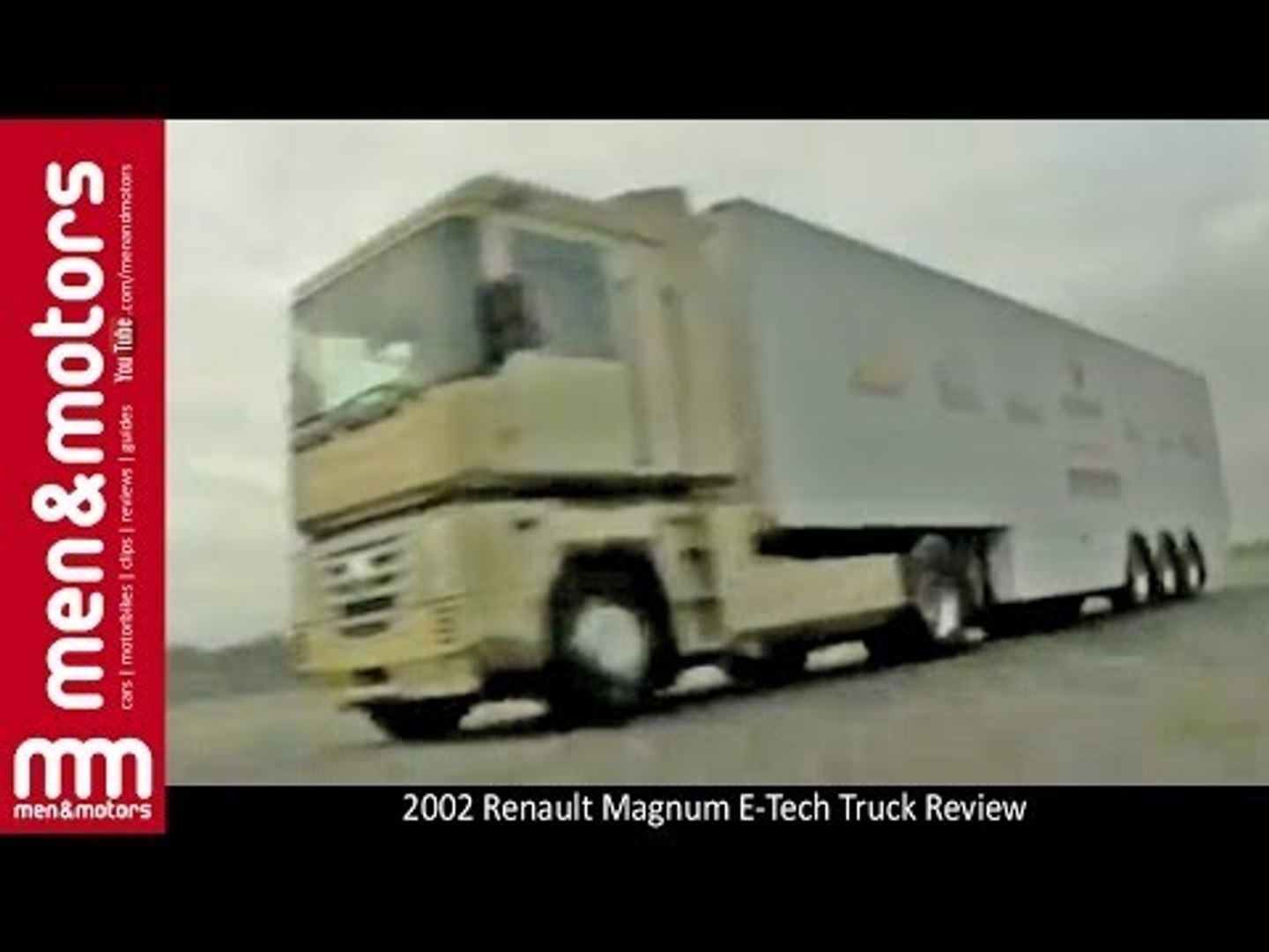 ⁣2002 Renault Magnum E-Tech Truck Review
