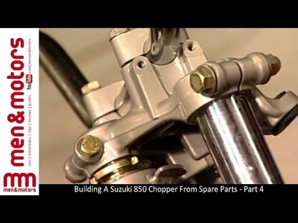 Building A Suzuki 850 Chopper From Spare Parts - Part 4
