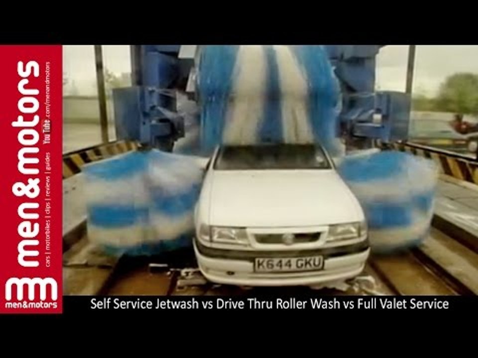 Self Service Jetwash vs Drive Thru Roller Wash vs Full Valet Service