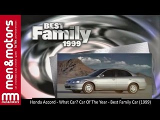 Honda Accord - What Car? Car Of The Year - Best Family Car (1999)
