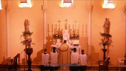 Église de Saint-Barthélemy de Chamont Minuit chrétiens film by Ciné Art Loisir