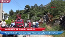 Marmaris’te ormanlık, 3 noktadan kundaklandı