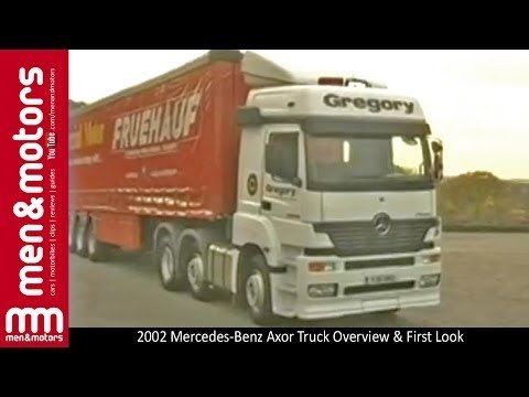 2002 Mercedes-Benz Axor Truck Overview & First Look