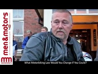 What Motorbiking Law Would You Change If You Could?
