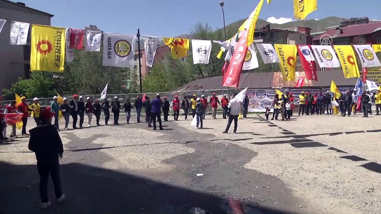 1 Mayıs Emek ve Dayanışma Günü - HAKKARİ